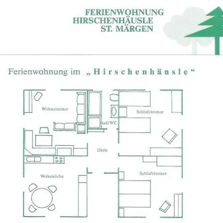 Hirschenhaeusle Apartment Sankt Margen Exterior photo